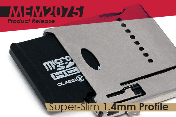 Новый держатель micro SD карты серии MEM2075