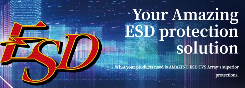 Amazing предлагает устройства ESD-защиты для систем управления питанием в электромобилях.